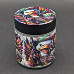Glass Cash Money Eagle Storage Jar 7g