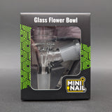 Glass Flower Bowl w/ Carb for MiniNail Flower Wand-Avernic Smoke Shop