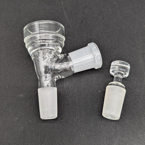 Glass Flower Bowl w/ Carb for MiniNail Flower Wand-Avernic Smoke Shop