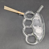 Glass Knuckles Blunt Bubbler-Avernic Smoke Shop