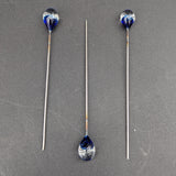 Glass Marble Hairpin Poker Tool | 3.5"-Avernic Smoke Shop