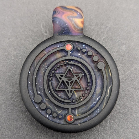 GlassMaze Pendant #10