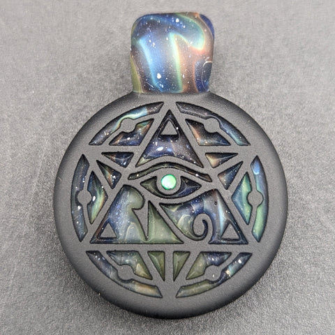 GlassMaze Pendant #11