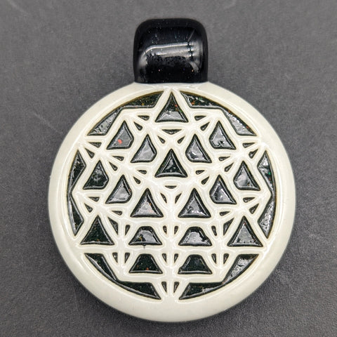 GlassMaze Pendant #12