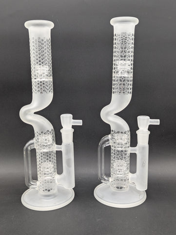 Gnob 14" Sandblasted Bent Neck Treecycler