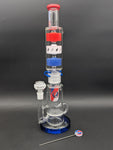 Grateful Dead x Pulsar Cool It Down Glycerin Water Pipe Kit | 16.5"