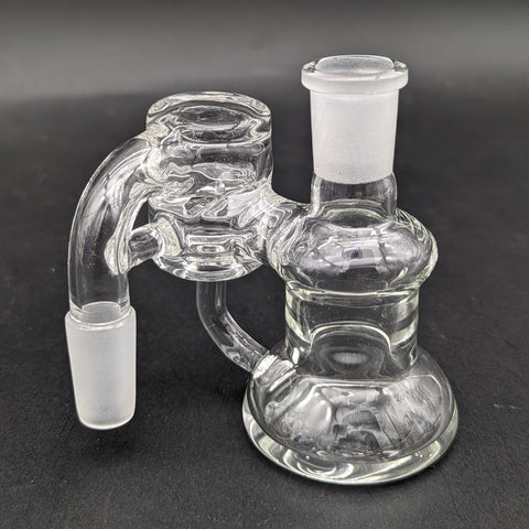 Greek Glass 14mm Ash Catcher w/ Splash Guard-Avernic Smoke Shop