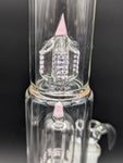 Greek Glass 16" Kingstem Dome Perc