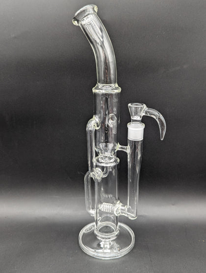 Greek Glass 16.5" Recycler 2.0 Bong-Avernic Smoke Shop
