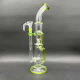 Greek Glass 16.5" Recycler 2.0 Bong-Avernic Smoke Shop