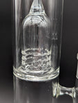 Greek Glass 17" Natty Neck Inline Dome