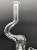 Greek Glass 17" Natty Neck Inline Dome