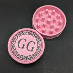 Greek Glass 2 Piece Hemp Grinder-Avernic Smoke Shop