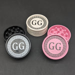 Greek Glass 2 Piece Hemp Grinder-Avernic Smoke Shop