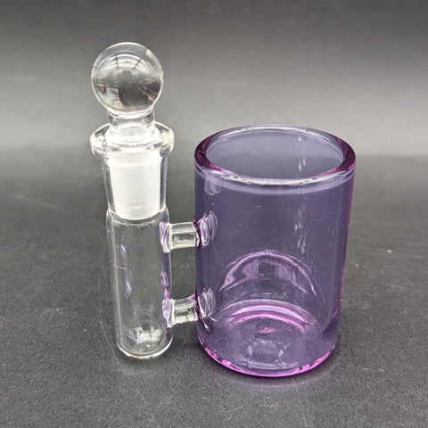 Greek Glass CFL Purple Qtip & Iso Holder-Avernic Smoke Shop
