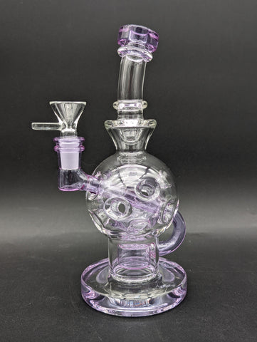 Greek Glass Exo Ball Dab Rig-Avernic Smoke Shop