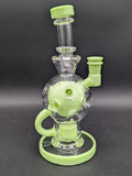 Greek Glass Exosphere Dab Rig-Avernic Smoke Shop
