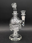 Greek Glass Faceted Fab Egg Dab Rig-Avernic Smoke Shop