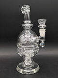 Greek Glass Faceted Fab Egg Dab Rig-Avernic Smoke Shop