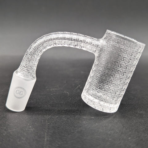 Greek Glass HQ Deep Etched Banger 14mm-Avernic Smoke Shop