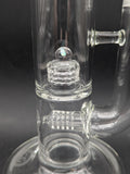 Greek Glass Inline to 360 Grid Cap Tube w/ Opal
