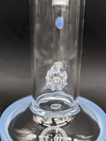 Greek Glass Kingstem Perc w/ Splash Guard-Avernic Smoke Shop