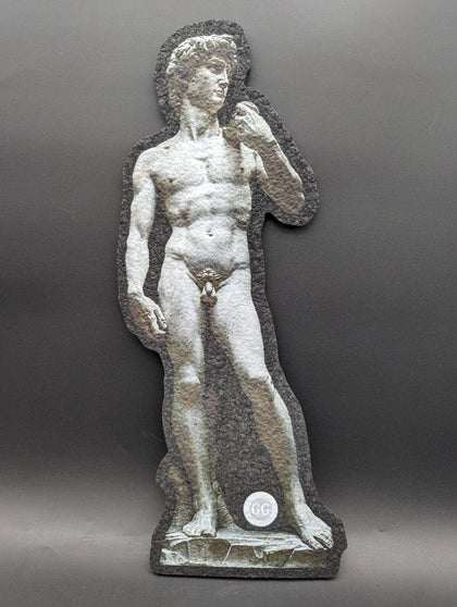 Greek Glass Statue of David Mood Mat