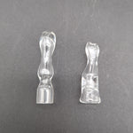 Handmade Clear Glass One Hitter Pipes - LLG