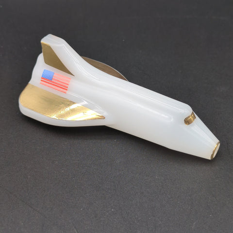 Hemper Space Shuttle Glass Hand Pipe | 4.75"