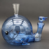 Hemper XL Blue Whale Glass Water Pipe