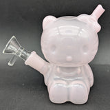 Hey There Kitty Glass Water Pipe | 4"