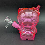 Hey There Kitty Glass Water Pipe | 4"