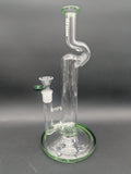 Hittin Glass 12" Natty Neck Inline Bong-Avernic Smoke Shop