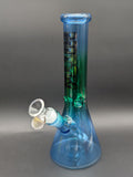 Hittn Glass 10" Multi Color Beaker Bongs