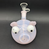 Hittn Glass 4" Pig Sphere Bubbler-Avernic Smoke Shop