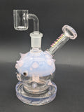 Hittn Glass 5" Puffer Fish Dab Rig-Avernic Smoke Shop