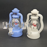 Hittn Glass 6" Snowman Lantern Bong-Avernic Smoke Shop