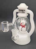 Hittn Glass 6" Snowman Lantern Bong-Avernic Smoke Shop