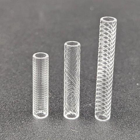 Hollow Quartz Rod - Pillar for Terp Slurpers