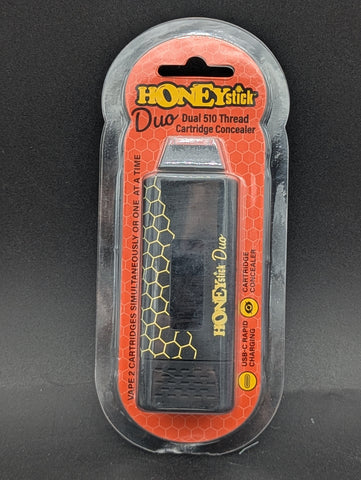 HoneyStick Duo Auto-Draw Dual Cartridge 510 Vape Battery | 400mAh Avernic Smoke Shop HoneyStick Duo Auto-Draw Dual Cartridge 510 Vape Battery | 400mAh Avernic Smoke Shop