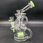 Infinite Cosmos Recycler Water Pipe | 7" | 14mm