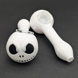 Jake Skeleton Silicone Hand Pipe | 4.5"-Avernic Smoke Shop