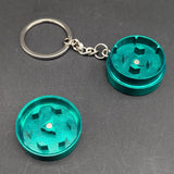 Keychain Grinder | 1.25" | Assorted Colors-Avernic Smoke Shop
