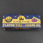 King Palm French Brown Papers 1 1/4 - Grape