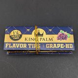 King Palm French Brown Papers 1 1/4 - Grape