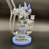 Lookah 8" Mini Recycler Double Inline Percolator Bird