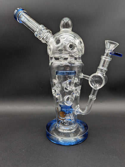 Lookah Glass - 13.5" Fabb Egg Milkshake Water Pipe-Avernic Smoke Shop
