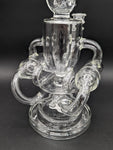 Lookah Glass Robot Chicken Recycler Water Pipe | 12"