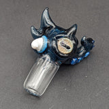 Mako Glass 18mm Octopus Bowl Slides-Avernic Smoke Shop