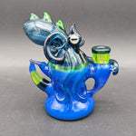 Mako Glass 4.5" Octopus Dab Rig-Avernic Smoke Shop